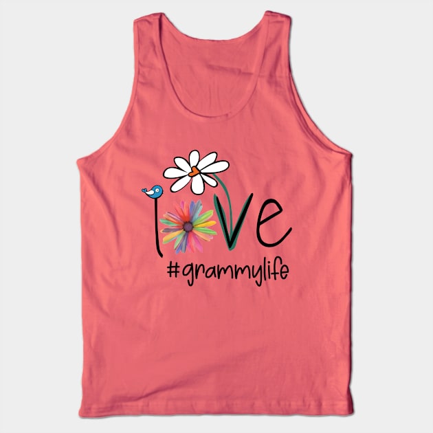 Grammy Grandma Gift - Grammy Life Tank Top by BTTEES